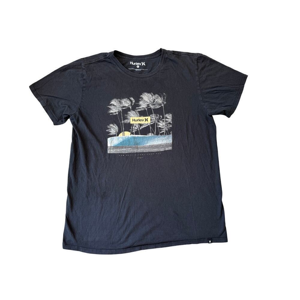 HURLEY Men's T-shirt size Large, Black